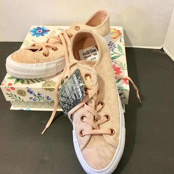 Converse Shoes - CONVERSE CHUCK TAYLOR ALL STAR SHIMMER SUEDE LOW